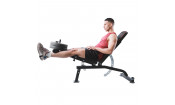 Скамья для жима DFC Sperax со сгибателем / разгибателем для ног