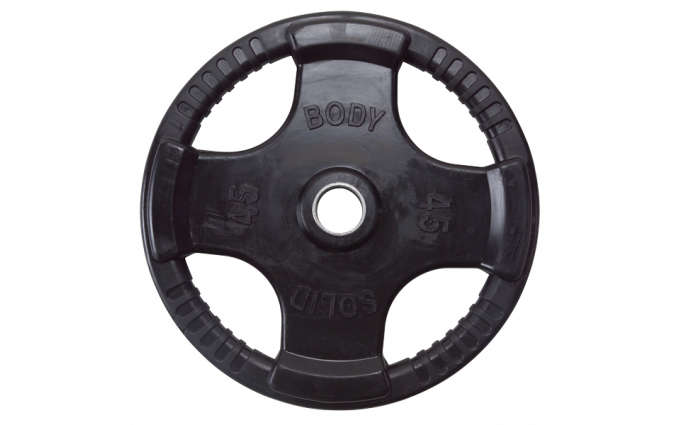 Диск обрезиненный 45 фунтов (20,41 кг) Диск обрезиненный 45 фунтов (20,41 кг)